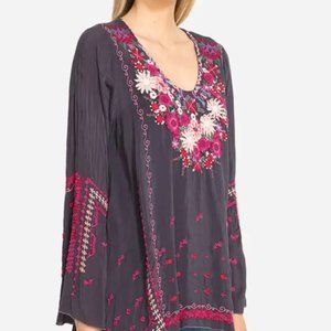 Johnny Was silk Tunic